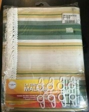 Tenda Tendone da Sole 200X300cm Ganci Plastica Tessuto Acrilico Coprente