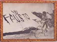 Poster epoca W Fausto Giro 1953 Passo dello Stelvio F.lli Masciaghi 106,5 x 79cm