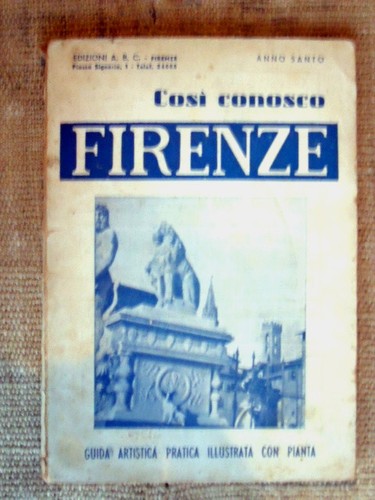 Così conosco firenze - conosco,