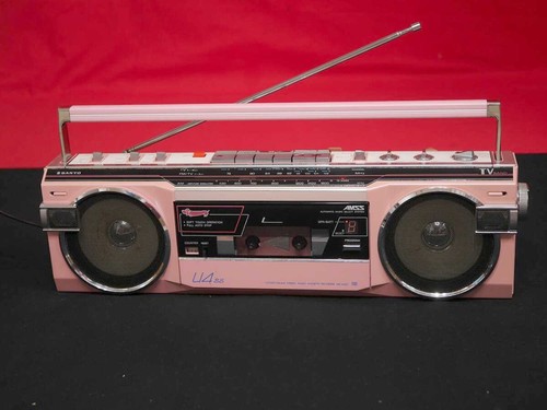 Sanyo u4ss boombox stereo - sanyo,