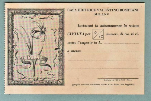 Cartolina postale comm - cartolina,