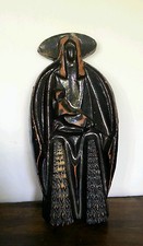 Scultura madonna con bambino - scultura,