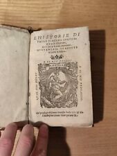 RA Cinquecentina Paolo Diacono Historie Imperatori Romani Venezia Egio Benedetto