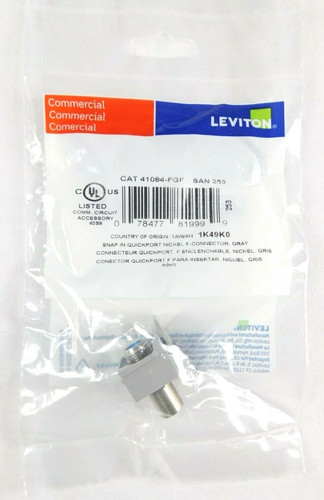 41084 fgf leviton quickport - 41084-fgf,