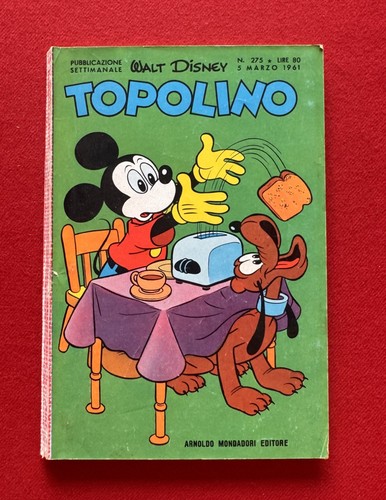Topolino 275 prima edizione - topolino,