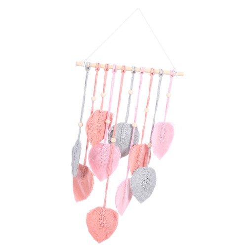 Arazzo intrecciato foglie - ,