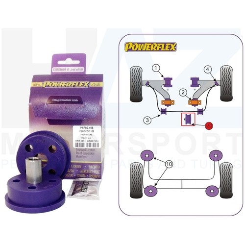 Supporto motore inferiore