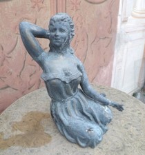 Scultura in bronzo figura di