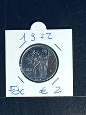 MONETA   REPUBBLICA ITALIANA  100 LIRE 1972 FIOR DI CONIO  TIPO GRANDE