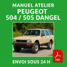 Manuel Atelier Peugeot 504 et