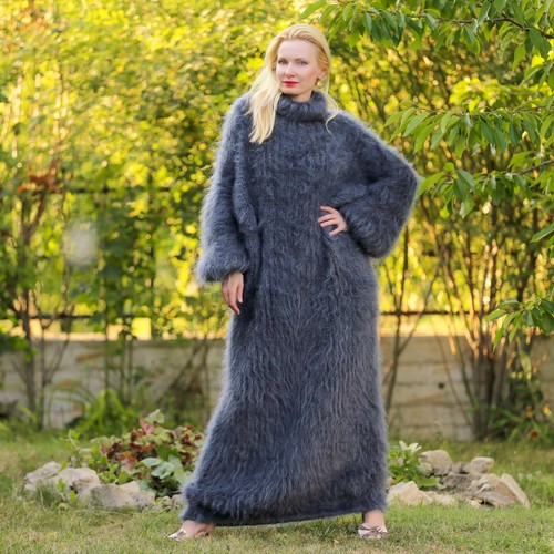 Abito grigio mohair - abito,