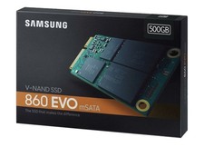 SAMSUNG SSD 860 EVO mSATA 500gb 500gb SATA III MZ-M6E500BW unità a stato solido