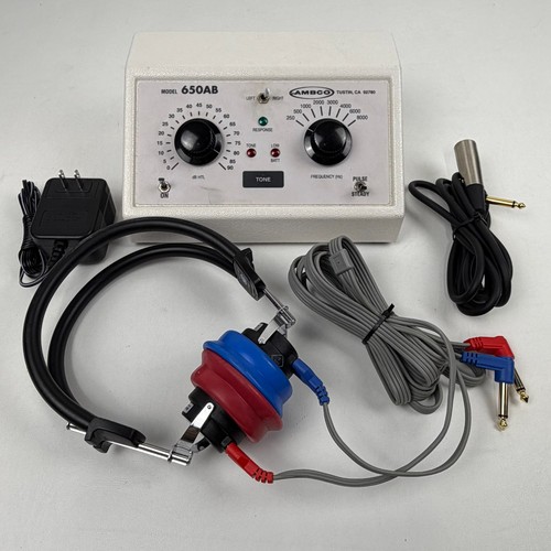 Ambco 650ab audiometro - ambco,