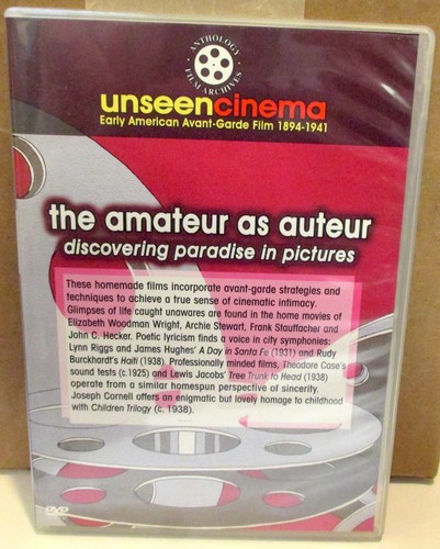 Unseen cinema the amateur - the,