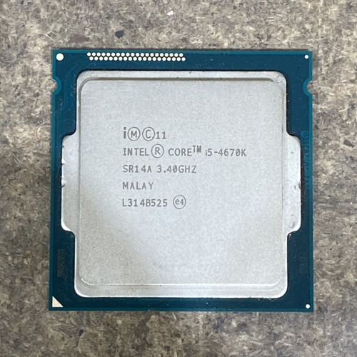 Intel core 4670k sr14a - core,