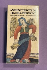 ANTICHI TAROCCHI DELLA LIGURIA-PIEMONTE — Mazzo Lo Scarabeo, 1995 RARO Tarocchi Carte