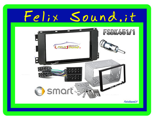 Mascherina autoradio kit - mascherina,