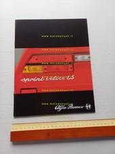 Alfa Romeo Alfasud Sprint Veloce 1.5 1982 depliant originale ITALIANO