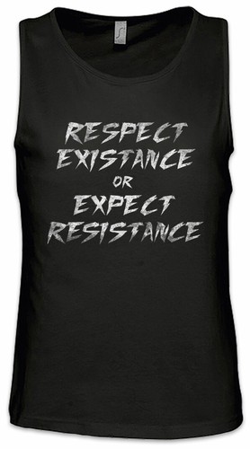 Canotta uomo respect existance - canotta,