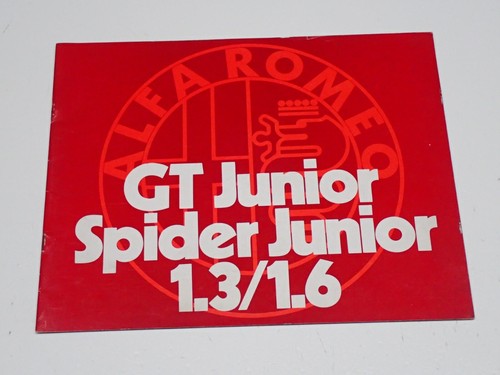 Alfa romeo junior spider - alfa, gt
