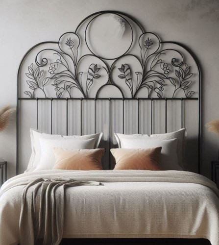 Testiera letto ferro pieno - in,