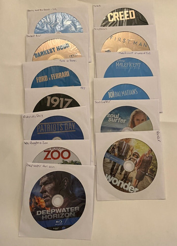 Random blu ray titles - 13,
