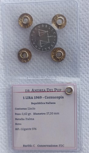 Lira 1969 fdc republica - 1,