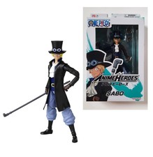 ONE PIECE ANIME HEROES 17 cm SABO  Bandai ACTION FIGURE NUOVO maclama