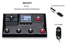 Zoom B2 Four PEDALIERA MULTIEFFETTO PER BASSO CON ALIMENTATORE AD16 + CAVO