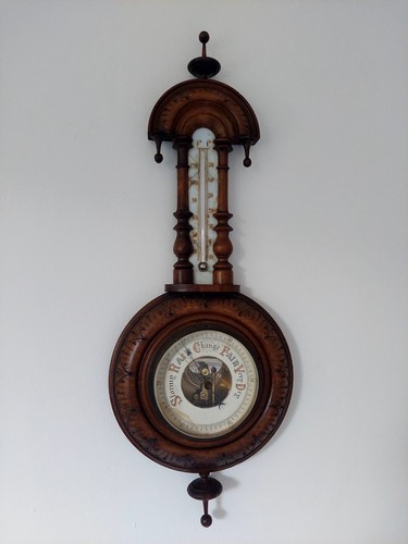 Antique victorian banjo wall - antique,