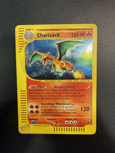 Pokemon card charizard - charizard, 6/165