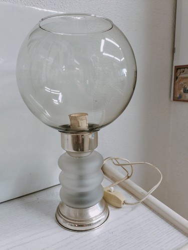 Lampada argento vintage anni - lampada,
