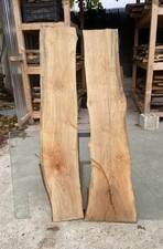 Coppia di tavole di legno di noce Max123x max32x2,5
