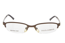 DOLCE GABBANA DG 135 734 49-18 occhiali vintage montatura frame 2000s?Y2K