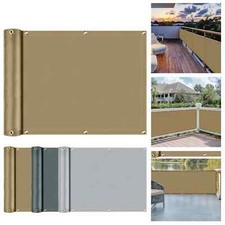 Telo  Copertura Frangivista Privacy per Balcone Protezione Frangivento Ringhiera