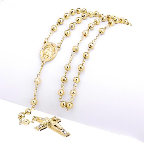 Collana uomo 6mm perline - 6mm,