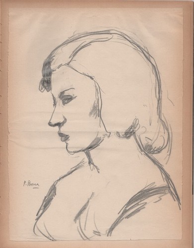 Pompeo borra disegno originale - borra,