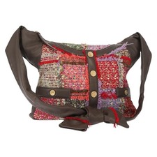 Borsa a tracolla CHANEL ragazza Chanel tweed multicolore oro CC originale 154036SAM