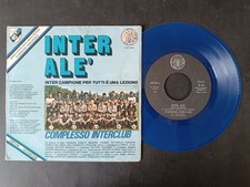 Vinile 45 giri INTER ALE' innfo ufficiale dell'Inter versione originale