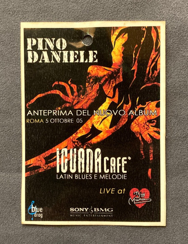 Biglietto stage pass - biglietto, pino