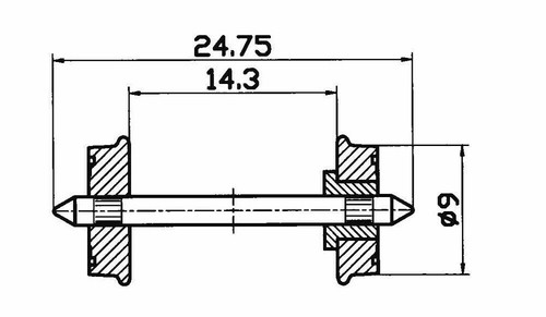 40266 roco coppia assali 25 - coppia,