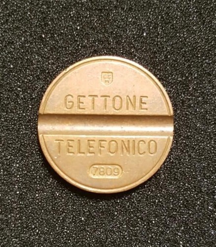 Gettone telefonico 7809 - telefonico, 7809,