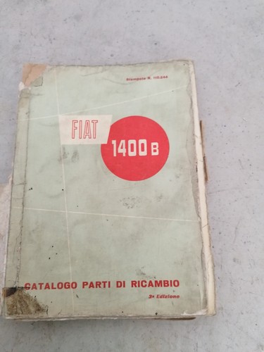 Fiat 1400 catalogo parti di - 1400,