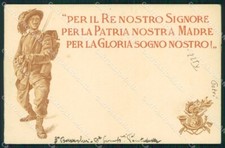 Militari III Reggimento Bersaglieri Campo in Pontedera cartolina XF1218