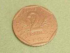 Mp1 Moneta Francia 2 Francs. 1982