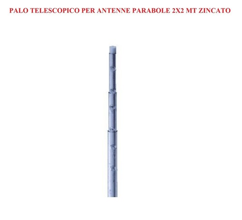 Palo telescopico antenna tv - telescopico,