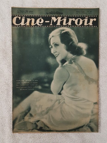 Cine miroir 341 10 1931 - cine,