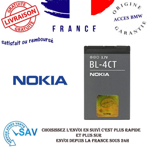 Battery 4ct pour nokia - bl-4ct,
