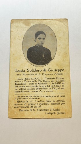 Santino antico lucia solidoro - santino,