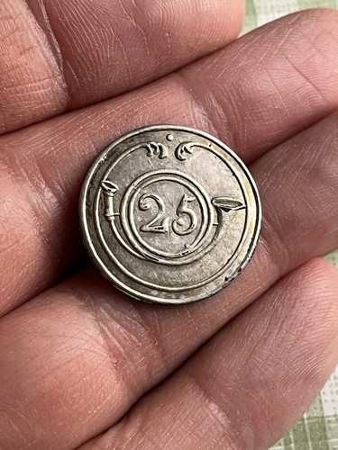 Bouton officier 25e - du,